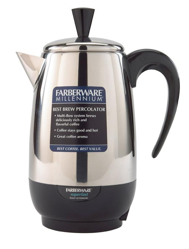 Farberware 8 Cup Percolator - Classic Coffee Brewing